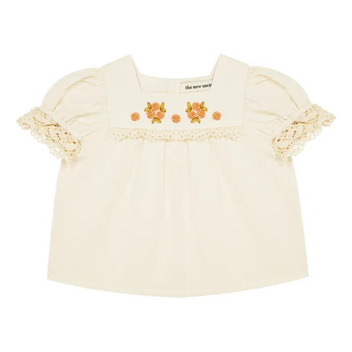 Blouse Clémentine | Ecru- Image produit n°0