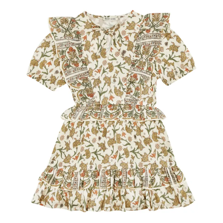 Robe Courte Indiana | Blanc cassé- Image produit n°0