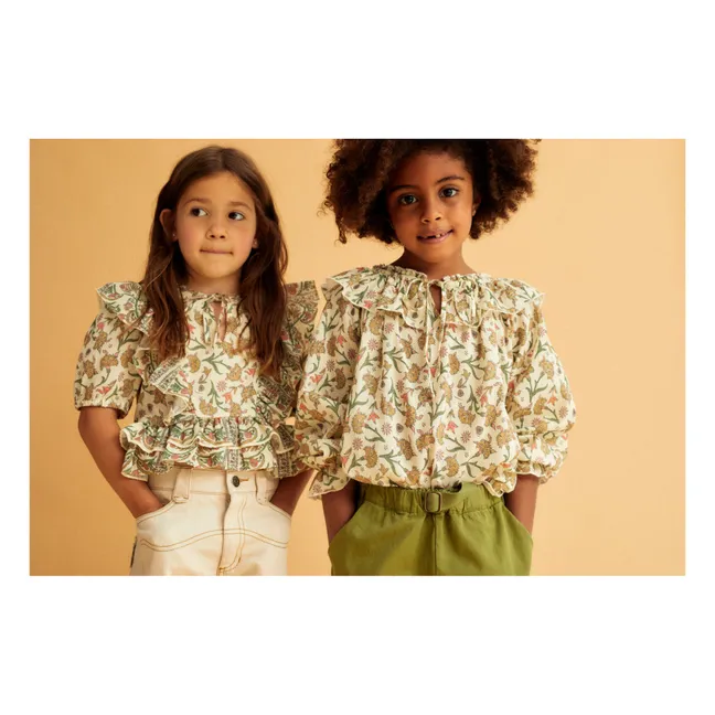 Blouse Manches Longues Indiana | Blanc cassé