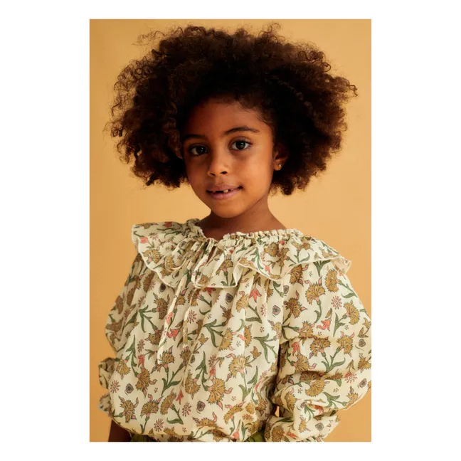 Blouse Manches Longues Indiana | Blanc cassé