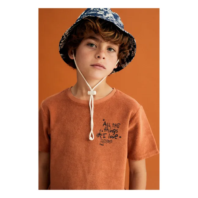 Bob Hibiscus Coton Bio | Bleu marine