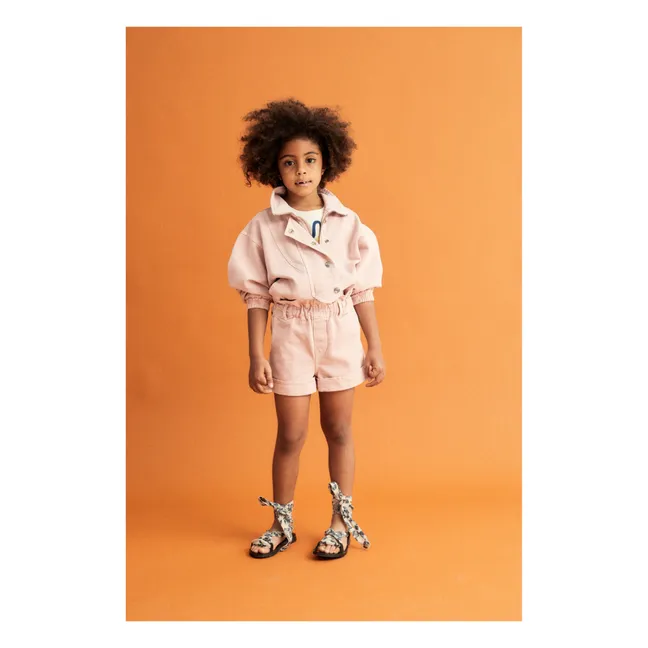 Veste Denim Luisa | Rose pâle