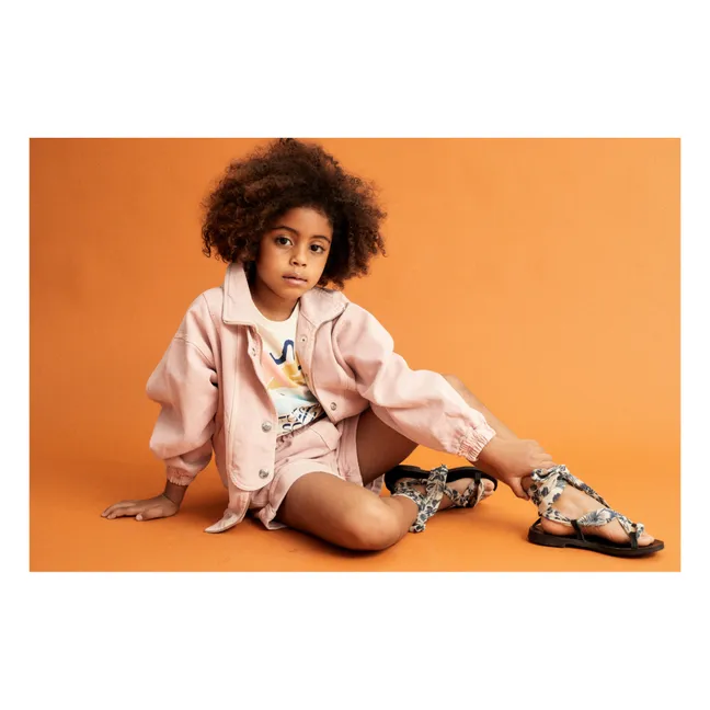 Veste Denim Luisa | Rose pâle