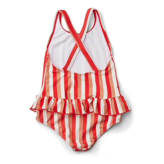 Amara Recycled Polyester Swimsuit | Red