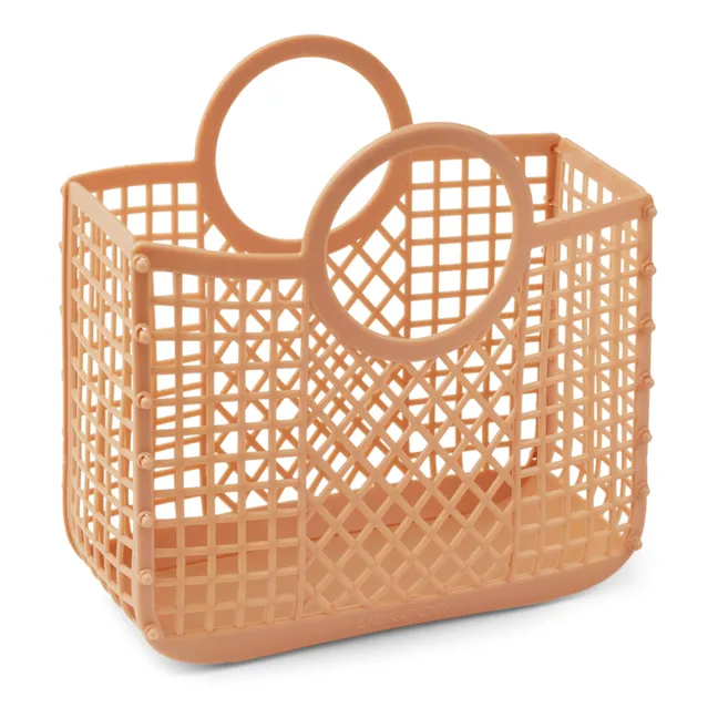 Samantha Recycled Material Basket | Dusty Pink