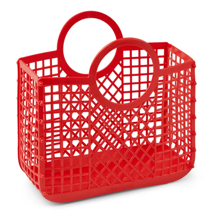 Cesta Samantha de materiales reciclados | Rojo- Imagen del producto n°1