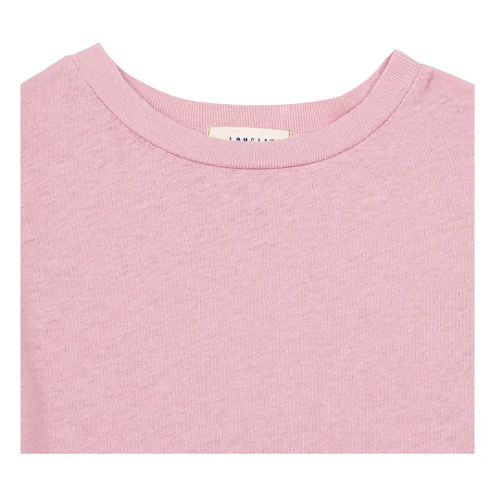 T-Shirt Baumwolle | Rosa- Produktbild Nr. 2