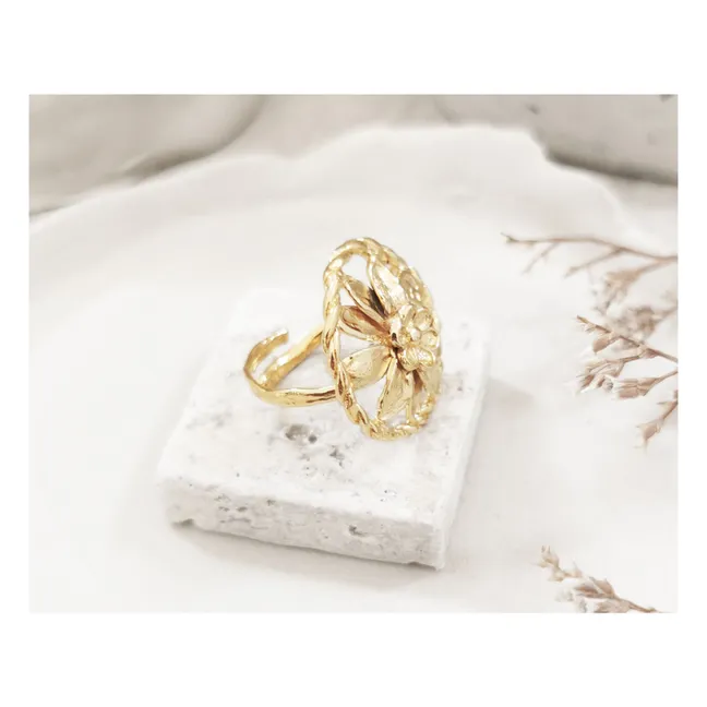 Bague Pesa | Doré