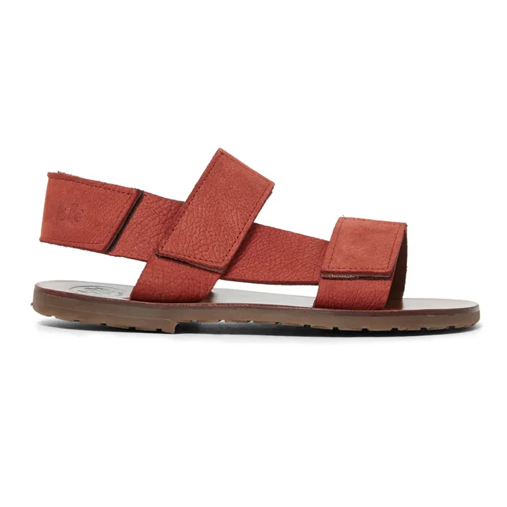 Sandalen mit Klettverschluss  | Terracotta- Produktbild Nr. 0