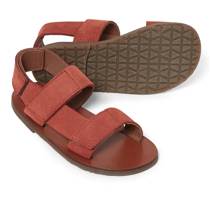 Sandalen mit Klettverschluss  | Terracotta- Produktbild Nr. 2