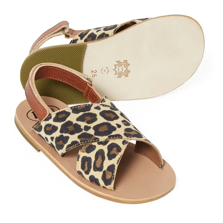 Gekreuzte Sandalen | Braun- Produktbild Nr. 2