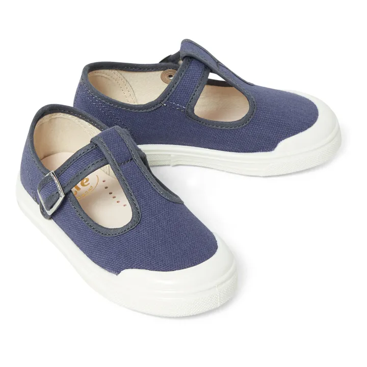 Buckle Sneakers | Midnight blue- Product image n°1