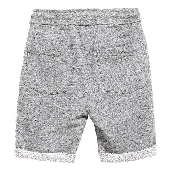 New Grounded Plain Shorts  | Grey- Product image n°1