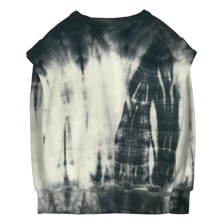 Sweatshirt Carly Tie and Dye | Schwarz- Produktbild Nr. 1