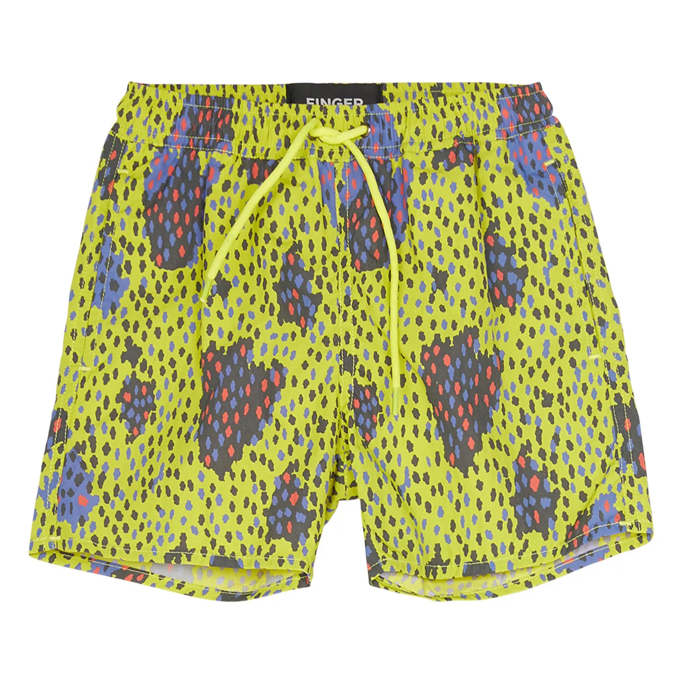 Finger In The Nose Yellow Poolboy Swim Trunks