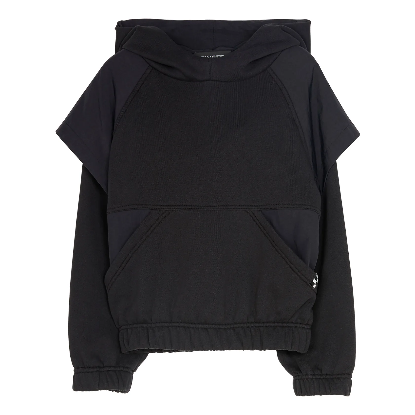 Finger In The Nose Black Hero Hoodie