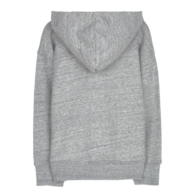 Joel Zip-Up Hoodie | Heather grey