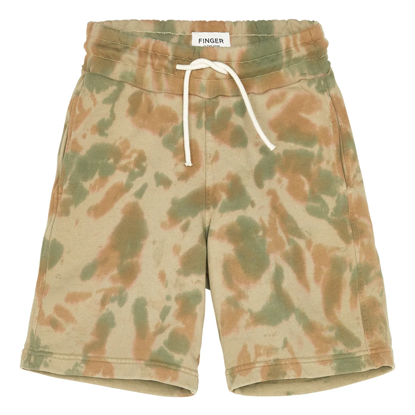Finger In The Nose Camel Dunk Tie-Dye Summer Fleece Shorts