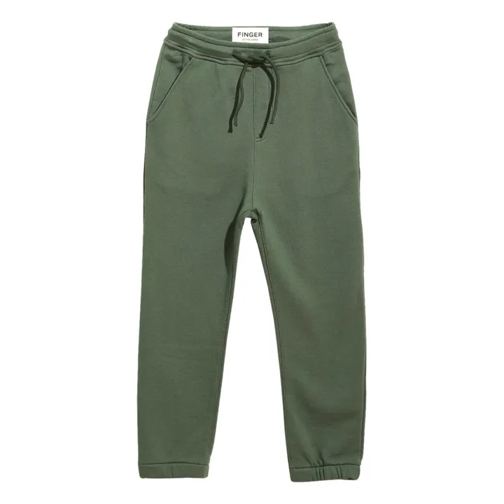 Pantalón de chándal Camp Fleece Eté | Verde Kaki- Imagen del producto n°0
