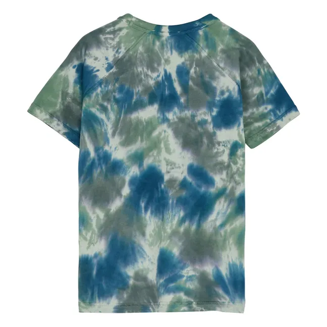 T-shirt Nolan Tie and Dye | Bleu