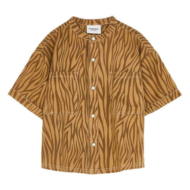Chemisette Wonder Zebra | Camel