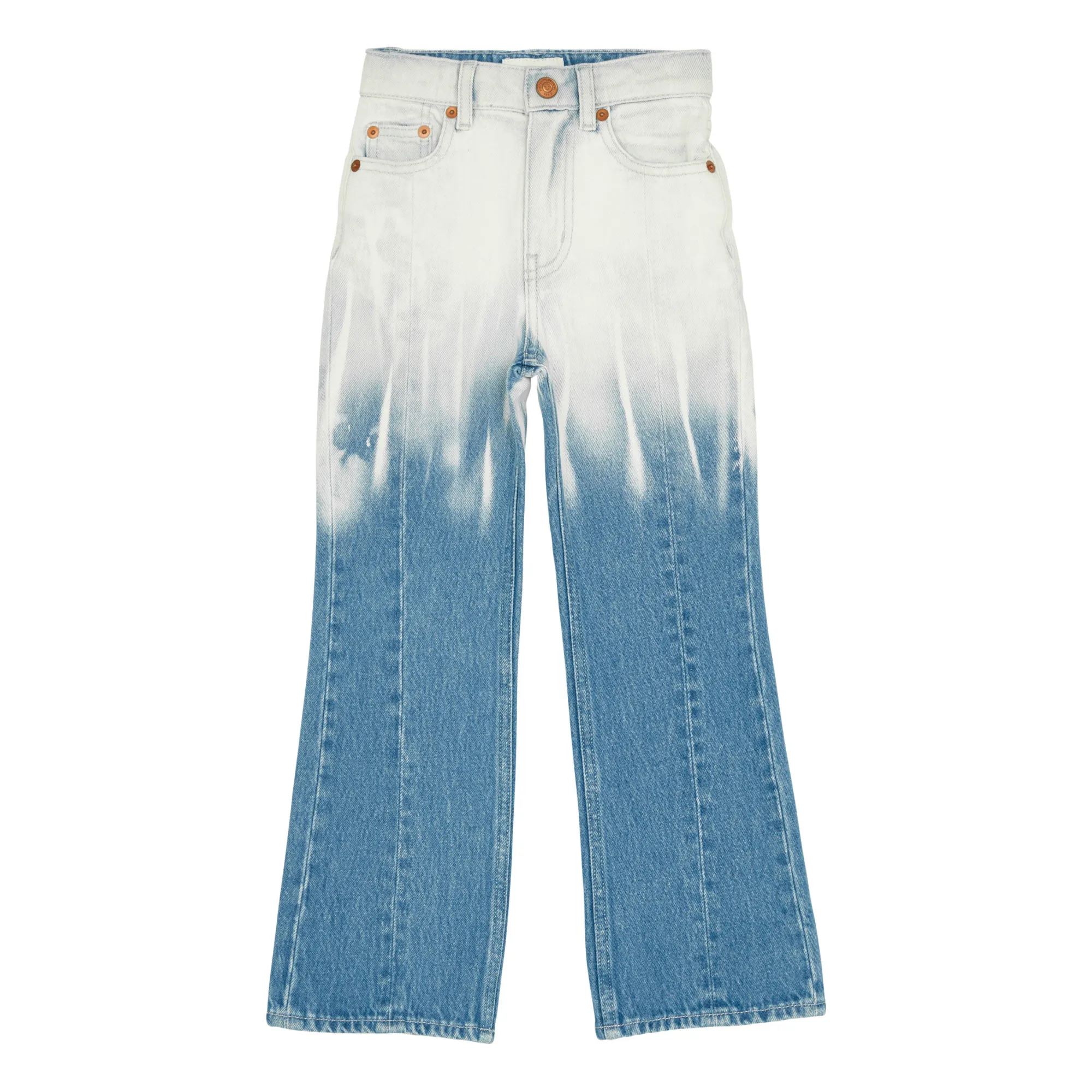 Finger In The Nose Denim Fiona Tie-Dye Flared Jeans