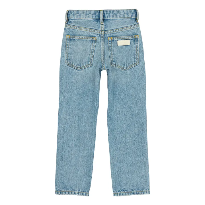 Jean Droit Taille Haute Cher | Denim bleached- Image produit n°1