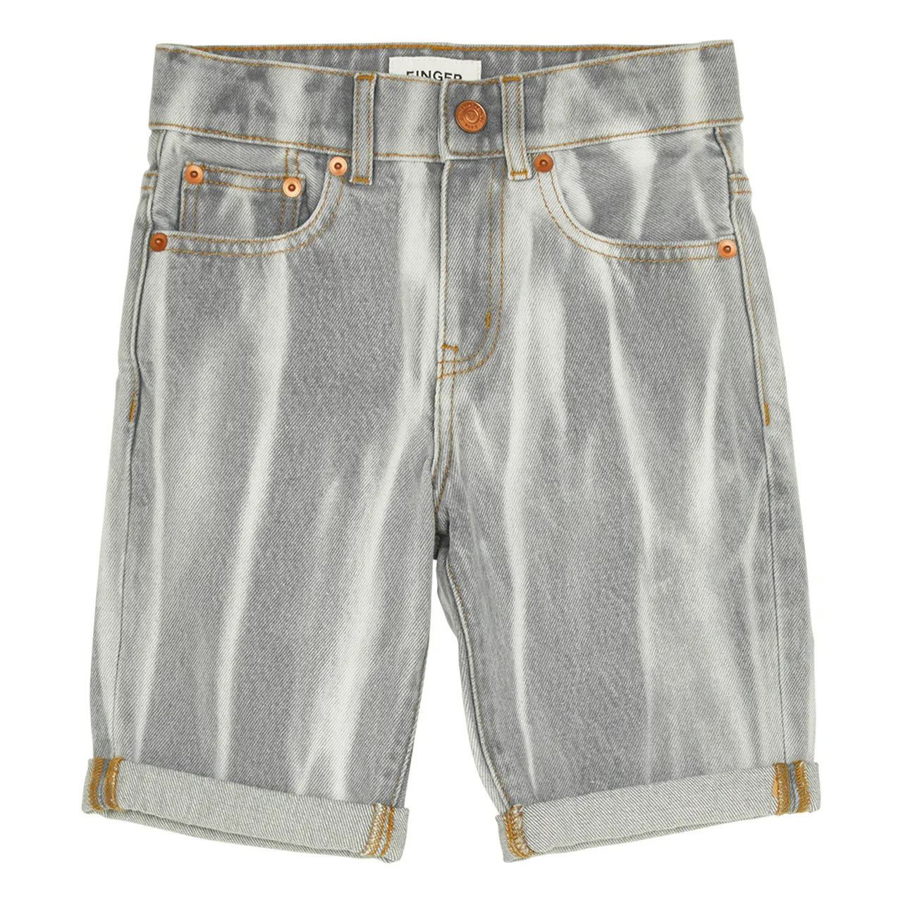 Finger In The Nose Grey Edmond Tie-Dye Shorts