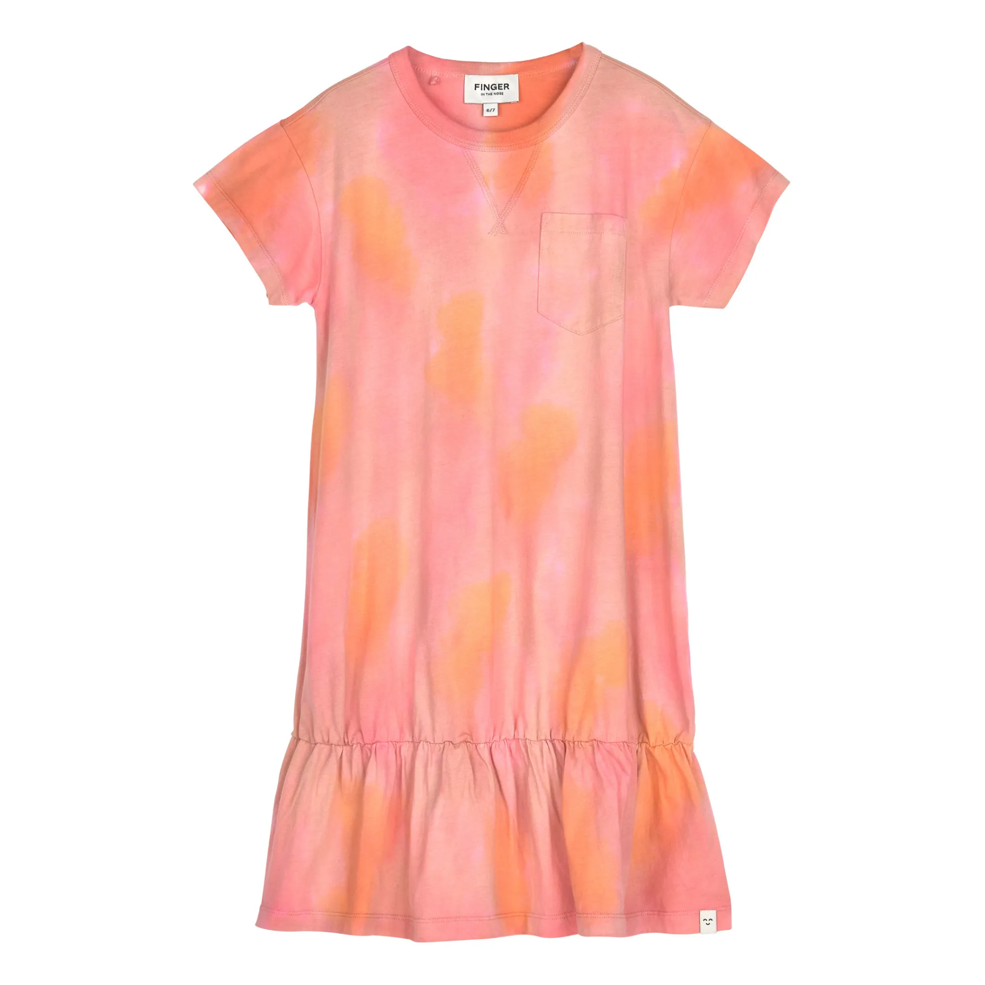 Finger In The Nose Pink Patti Tie-Dye Dress