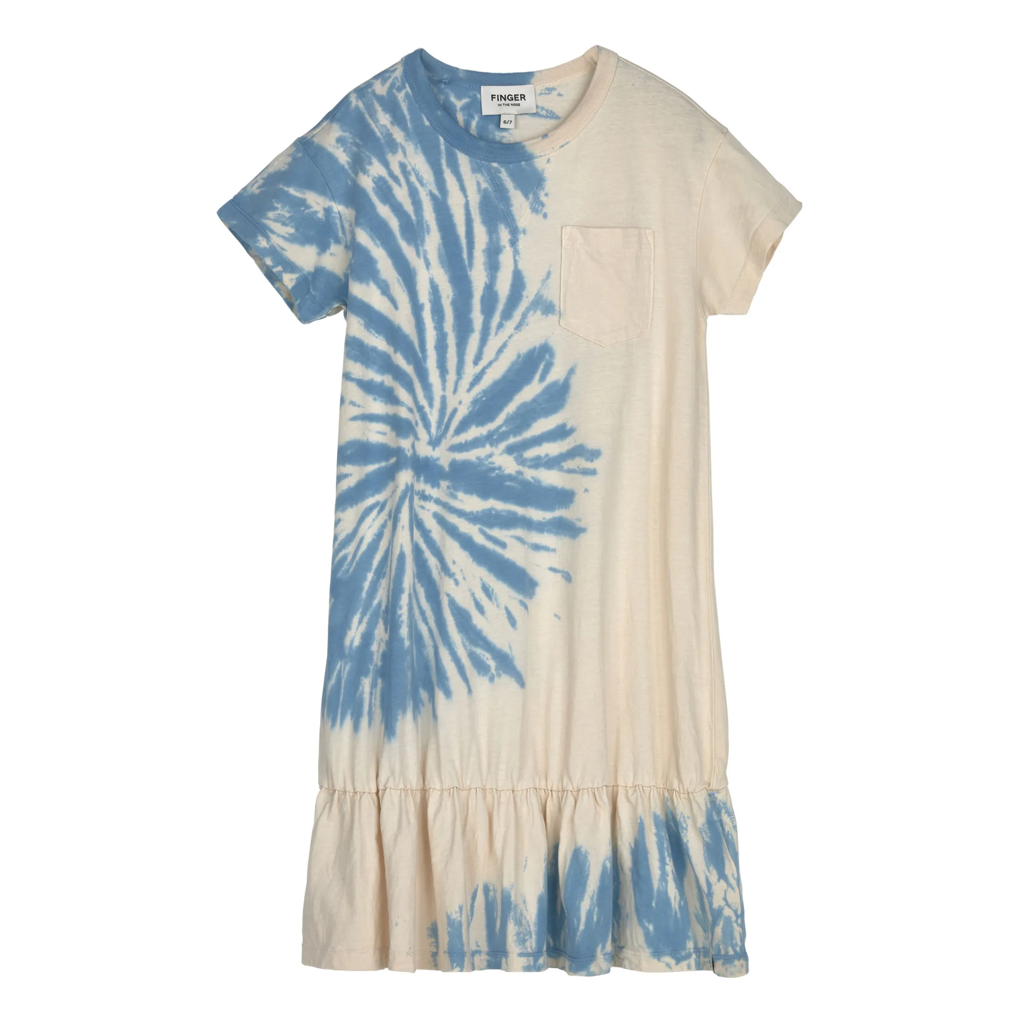 Finger In The Nose Blue Patti Tie-Dye Dress