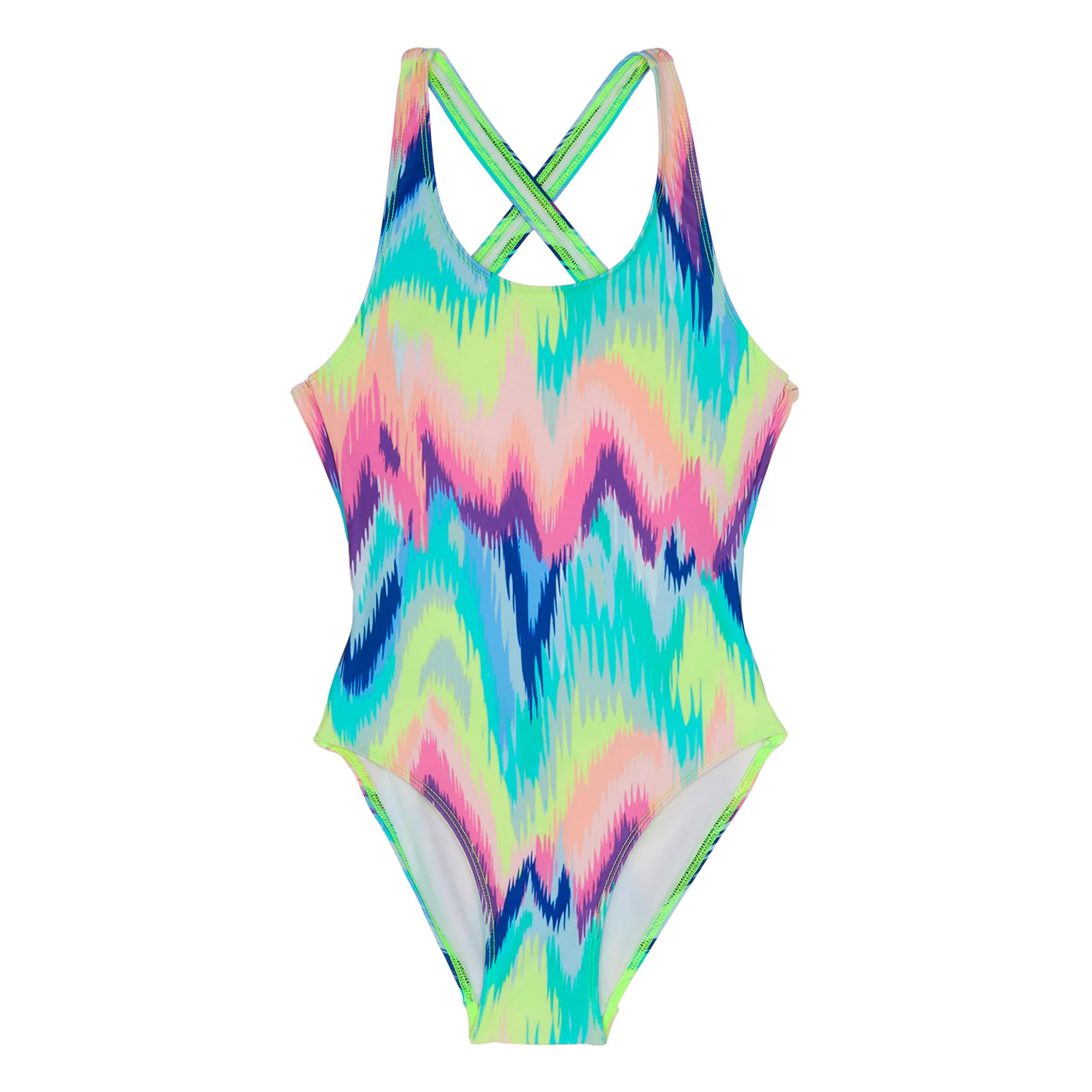 Finger In The Nose Pink Olivia Tie-Dye Swimsuit