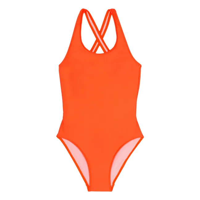 Maillot de Bain 1 Pièce Olivia Uni | Orange