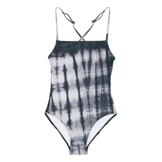 Maillot de Bain 1 Pièce Coco Tie and Dye | Noir