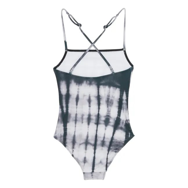Maillot de Bain 1 Pièce Coco Tie and Dye | Noir