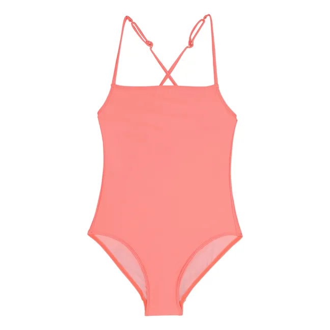 Maillot de Bain 1 Pièce Coco Uni | Rose