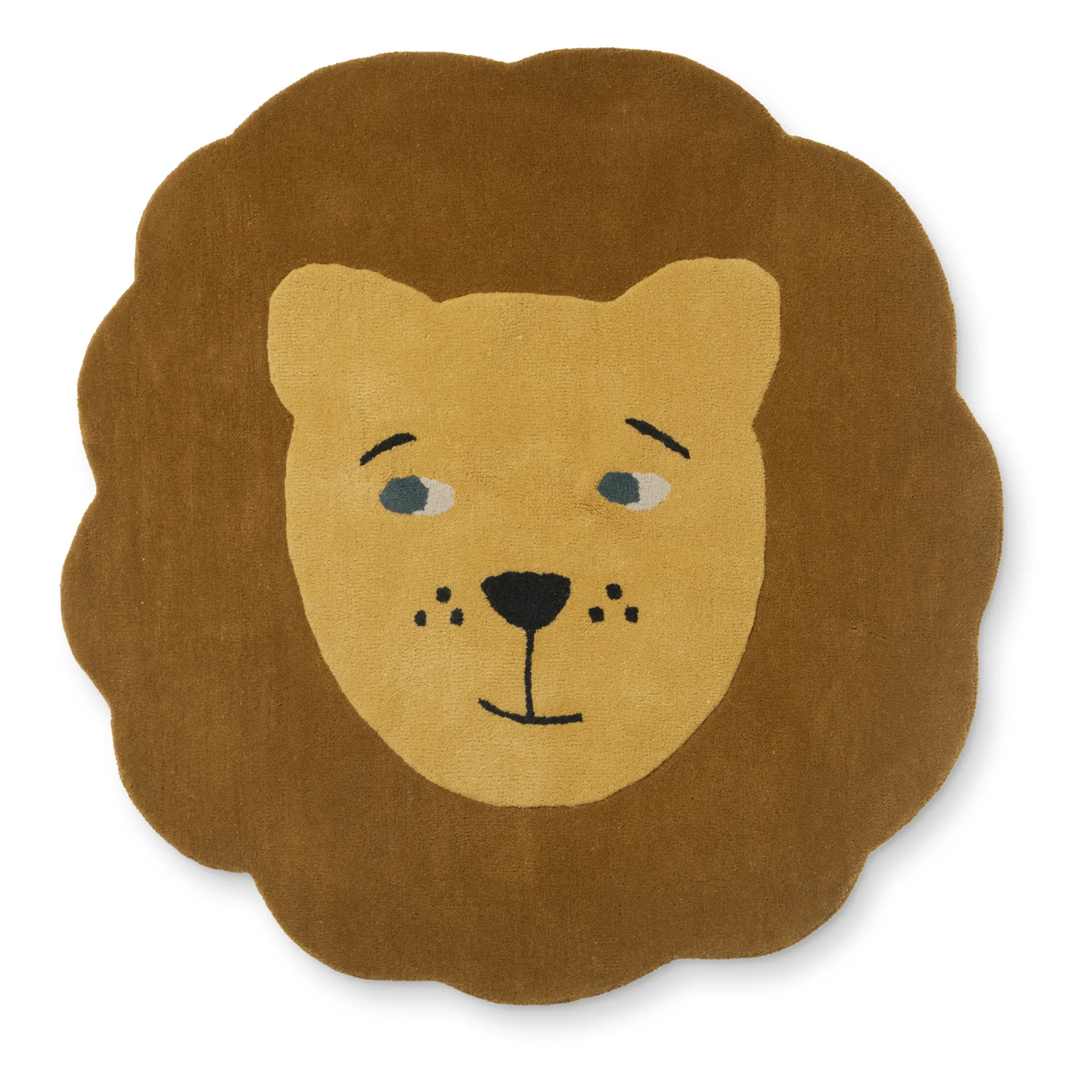Liewood Caramel Jena Wool And Cotton Rug