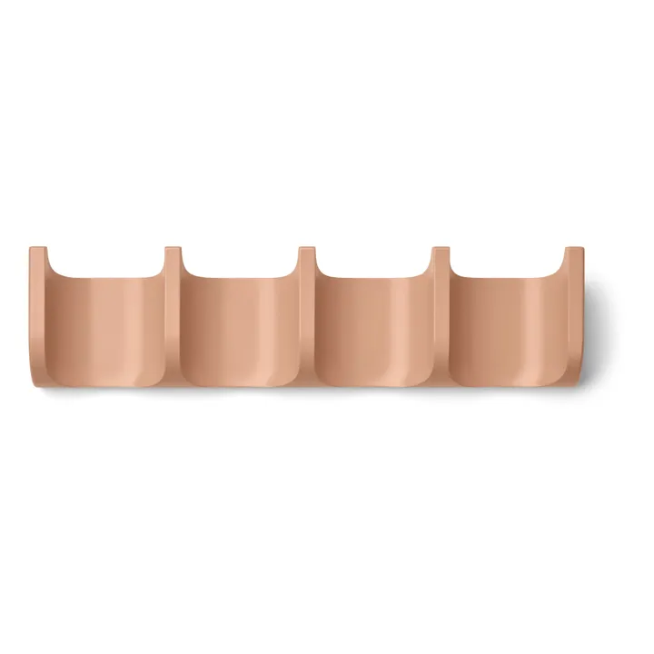 Geoffrey Wooden Coat Rack | Pink- Product image n°0