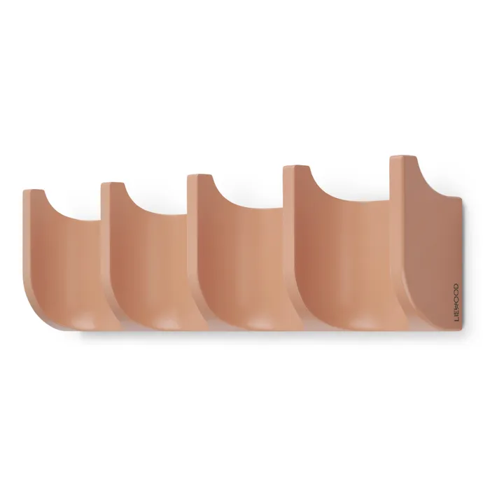Geoffrey Wooden Coat Rack | Pink- Product image n°1