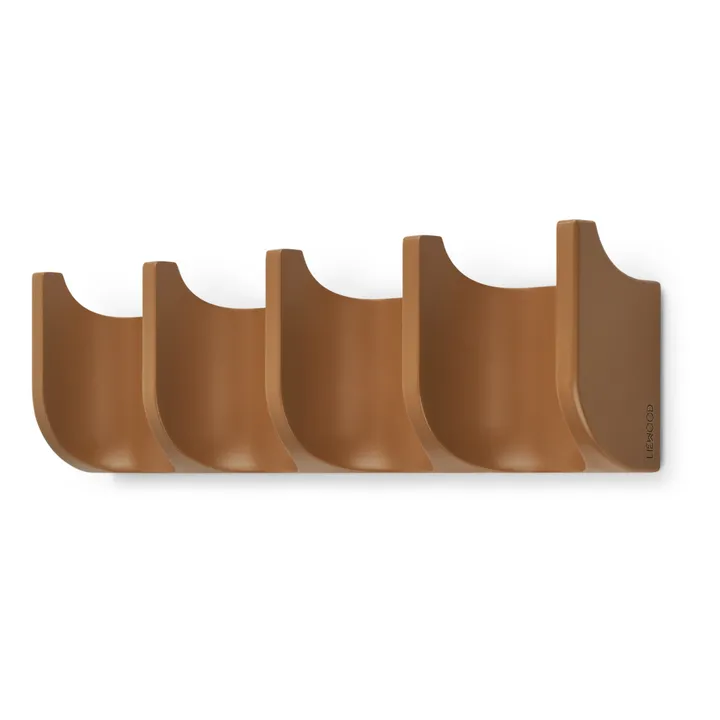 Geoffrey Wooden Coat Rack | Caramel- Product image n°1