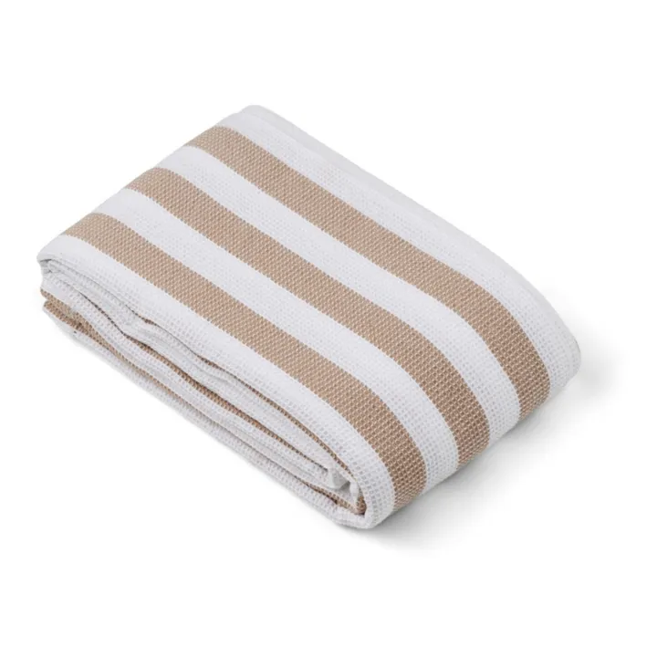 Macy Organic Cotton Beach Towel | Nude- Product image n°0