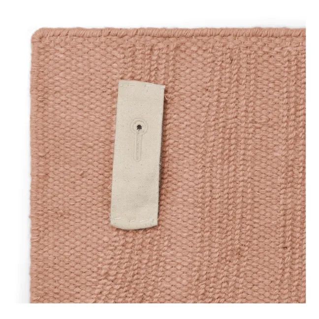 Valencia Wool and Cotton Wall Rug | Pink