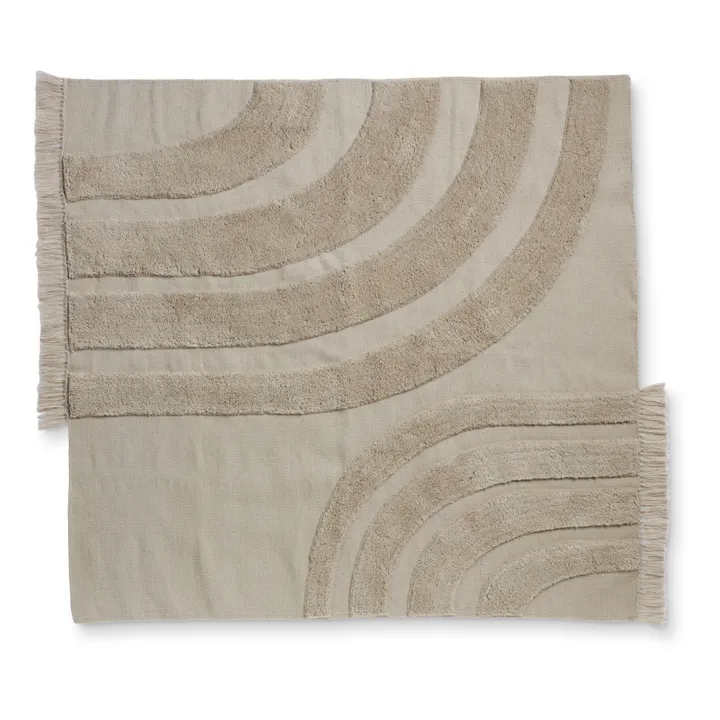 Tappeto, modello: Valery, in lana e cotone | Sabbia- Immagine del prodotto n°0