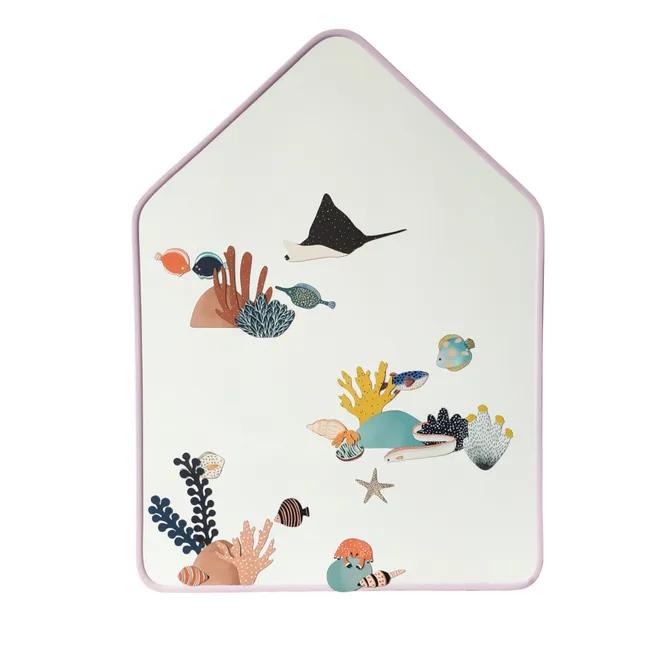 Pizarra cabaña de imanes | Lila