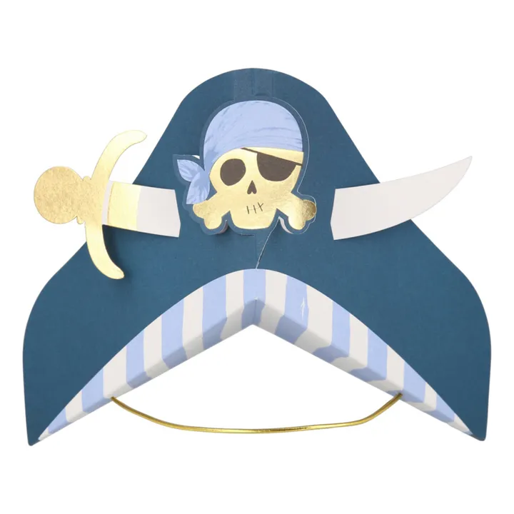 Chapeaux de fête Pirates - Set de 8- Image produit n°4