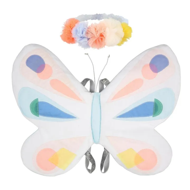 Déguisement ailes Papillon avec bandeau- Image produit n°0
