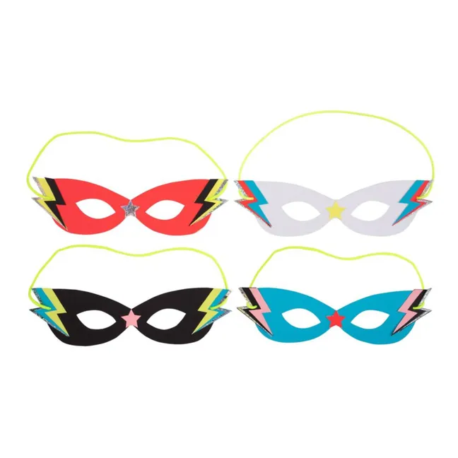 Super Hero Masks - Set of 8