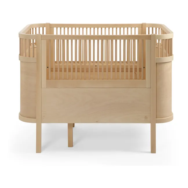 Mittwachsendes Kinderbett Sebra aus Holz  | Buche