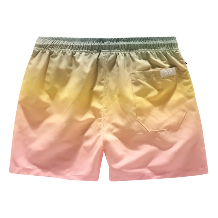 Tie-Dye Swim Trunks - Men’s Collection  | Yellow- Product image n°1