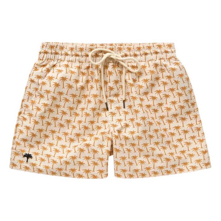 Palm Swim Trunks - Men’s Collection  | Beige- Product image n°0