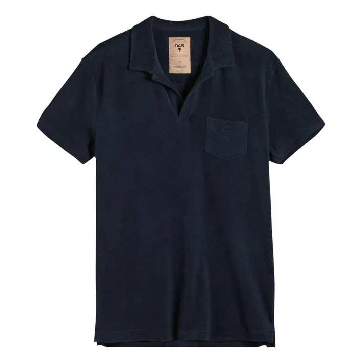 Poloshirt Frottee - Herrenkollektion -  | Navy- Produktbild Nr. 0
